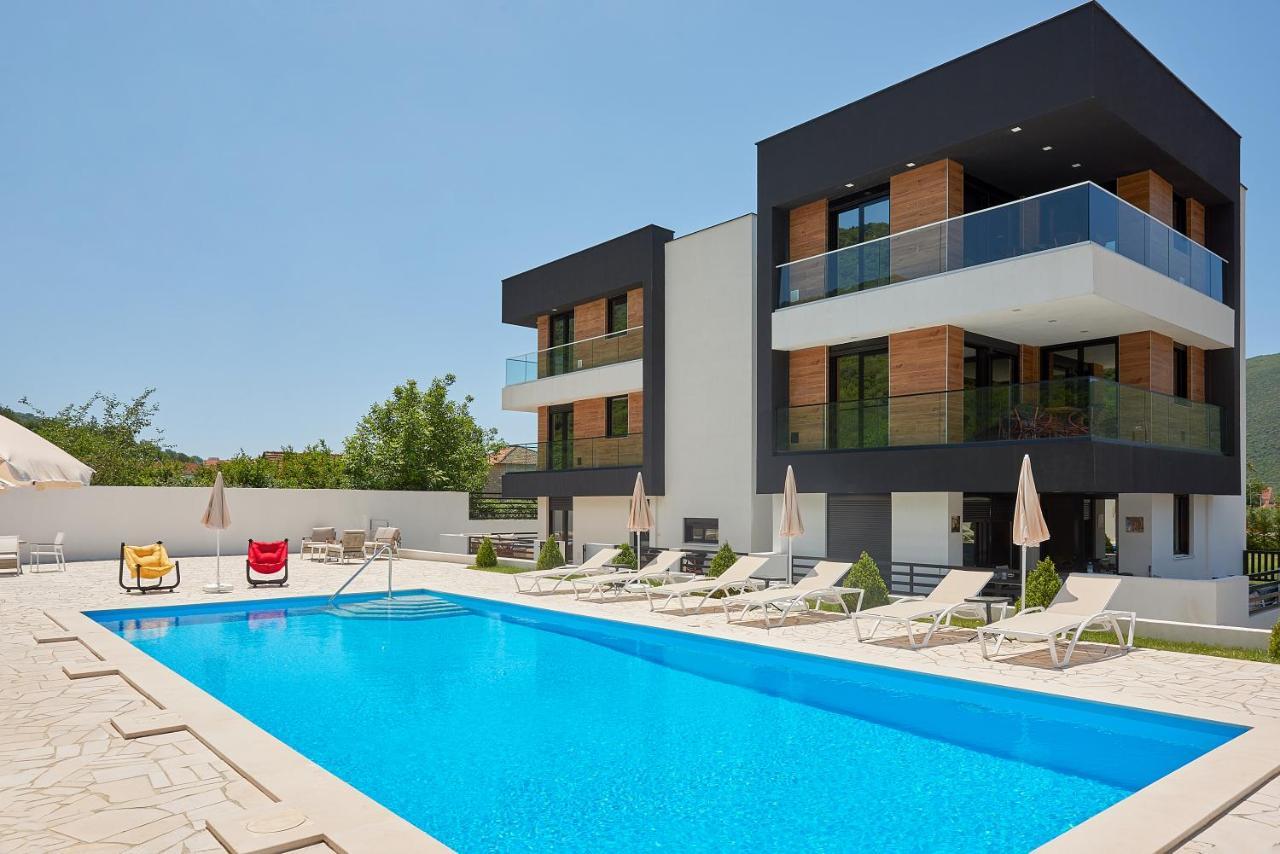 Georgiy Lux Apartments Lastva Grbaljska Dış mekan fotoğraf